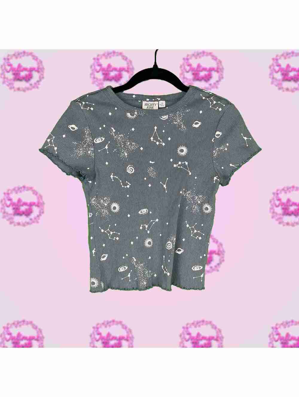 MIGHTY Fine Space Crop Top